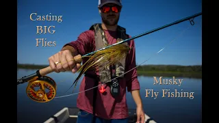 How to Cast BIG Flies - Musky Fly Fishing