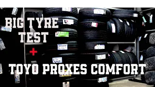 Обзор Toyo Proxes Comfort+ тест веса 16-ти шин 205/55 R16