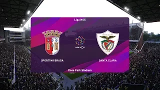 PES 2020 | Braga vs Santa Clara - Portugal Liga Nos | 28 October 2019 | Full Gameplay HD