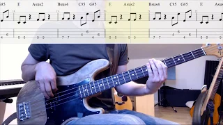 Teenage Dirtbag///Bass TABs