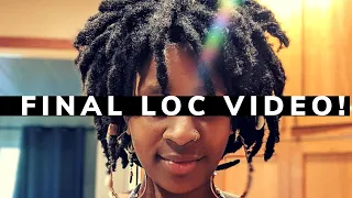 MY LAST LOC VIDEO!: 1 Year FREEFORM Locs