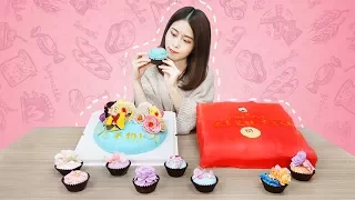 E38 How to make fondant cakes at office？| Ms Yeah