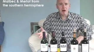 Simon Woods Wine Videos: Merlot & Malbec from the southern hemisphere