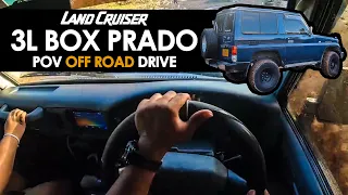 Toyota Land Cruiser LJ70 (Box Prado) - Off Road POV Drive