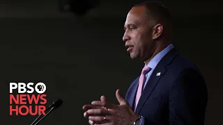 WATCH LIVE: House Democratic Leader Jeffries holds news briefing after Jordan nominated for speaker