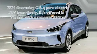 2021 Geely Electric Vehicle Geometry C / Review