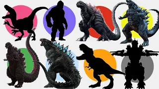 Hunting Found Godzilla x Kong, Mechagodzilla, Ultraman Kaiju, Dinosaur, King Ghidorah