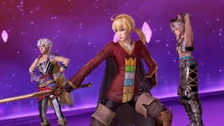 DISSIDIA: FINAL FANTASY NT: Ramza Beoulve, Bartz Klauser & Vaan VS Odin!