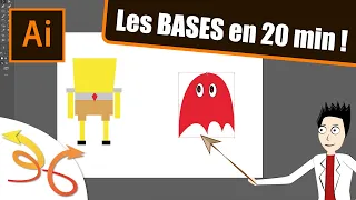 [ Tuto ] Illustrator : les BASES en 20 min ! (débutant / français)
