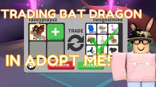 I met some fans while trading my bat dragon in Adopt Me Rich Servers! (Roblox)