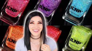 ILNP Splashed Summer 2022 Nail Polish Collection Swatches! Holo Jellies! || KELLI MARISSA