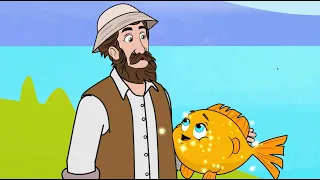 O Pescador e a Mulher | Conto | Desenho Animado Infantil com @OsAmiguinhosTV