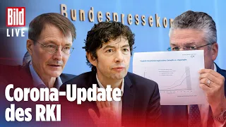 🔴 Lauterbach, Wieler und Drosten (RKI) LIVE zur Corona-Lage