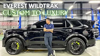 หล่อสุดๆ Everest wildtrak custom to Luxury ความหรูเต็มระบบ