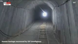 WATCH: Inside Hamas’ biggest terror tunnel