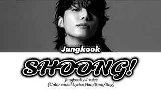 BTS Jungkook cover Taeyang "Shoong!" ft Lisa - AI VOICE - (Color Coded Lyrics Han/Rom/Eng)