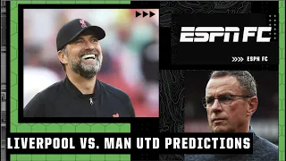 ESPN FC’s Liverpool vs. Manchester United match predictions 👀 🍿