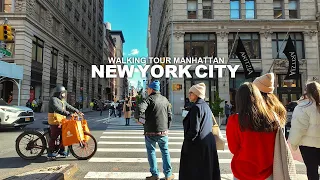 NEW YORK CITY - Manhattan Winter Season, SoHo, Broadway, Lafayette Street, Greenwich Village, Travel