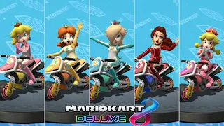 Mario Kart 8 Deluxe - Wave 6 // All 5 Unique Bike Outfit Characters