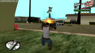 GTA San Andreas - Pistol Skill - reaching Hitman Level at the very beginning of the game