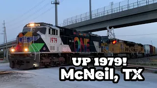 UP 1979! UP 1979 Leads the MLDDI-22 Through McNeil, TX!