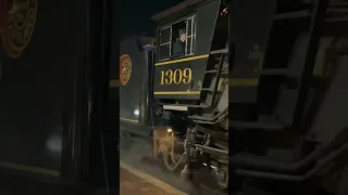Walking Around the Western Maryland Scenic Railroad’s No. 1309 Articulated