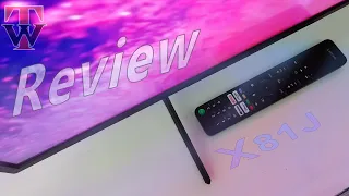 Sony X81J Review - Here's why Google tv is the future