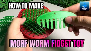 Make Morf Worm Fidget Toy With 3D Printing