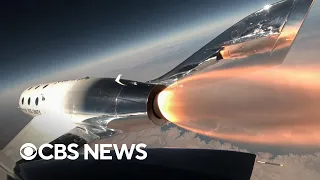 Virgin Galactic launches first commercial sub-orbital flight to space | full video