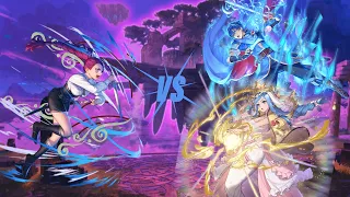 Petra Vs Mythic Lumera & Emblem Marth ! { Fire Emblem Heroes } Abyssal Mythic Battle