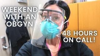 VLOG: Weekend with an OBGYN | 48hrs on Call + Post Call Day!