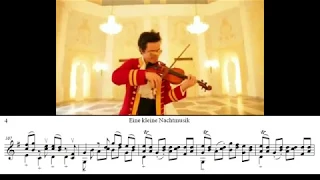 Mozart & Kim - Eine kleine Nachtmusik - Violin Solo - Transcripcion