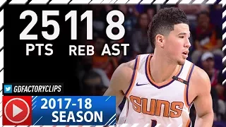 Devin Booker Full Highlights vs Lakers (2017.10.20) - 25 Pts, 11 Reb, 8 Ast