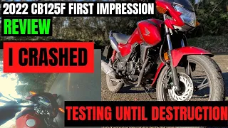 2022 | HONDA CB125F | First impression | review | CRASH