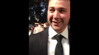 Emory Cohen at Brooklyn Premeire - BFI London Film Festival