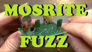 Building the Mosrite Fuzzrite Pedal Circuit