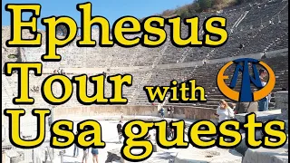 Ephesus tour from Kusadasi Port with Samos Ferry and Ephesus tour with lunch.