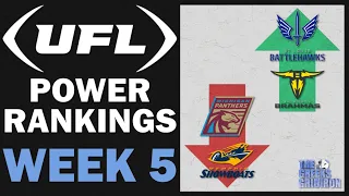 UFL Power Rankings Week 5 | 2024