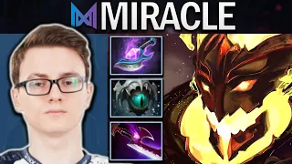 Shadow fiend Dota 2 Miracle with 21 Kills - TI12