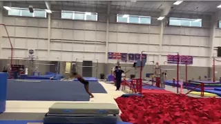 Simone Biles Triple Pike Into Pit