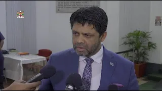 Fijian Attorney-General holds press conference