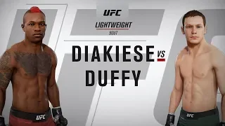 Marc Diakese Vs. Joe Duffy: UFC Fight Night 147: EA Sports UFC 3 Gameplay Simulation ( AI. vs. AI)