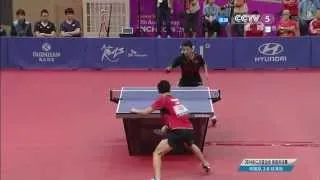 2014 Asian Games MT-SF CHN-JPN (3) Zhang Jike - Yuto Muramatsu (full match|short form in HD)