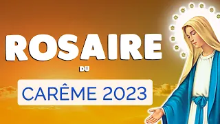 🙏﻿ ROSAIRE de CARÊME 2023 🙏﻿ Prière du Saint Rosaire 20 Mystères