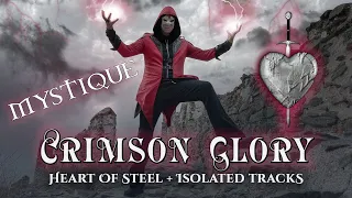 MYSTIQUE CRIMSON GLORY Heart Of Steel cover + isolated vox TRANSCENDENCE TRANSCENDED #crimsonglory