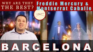Freddie Mercury &  Montserrat Caballe  Barcelona Why Are They The Best? - Dr. Marc Reynolds Reaction