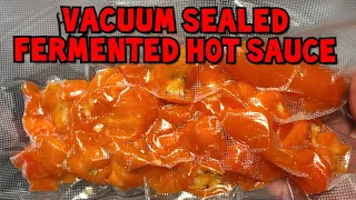 Vacuum Sealed Fermented Hot Sauce