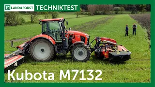 Kubota M7132 I Wie Falk Müller seinen Kubota einsetzt I LAND & FORST Techniktest