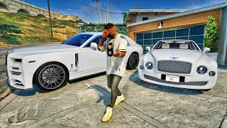 Rolls-Royce Phantom vs Bentley Mulsanne Halloween in GTA 5|  Let's Go to Work| GTA 5 Mods| 4K