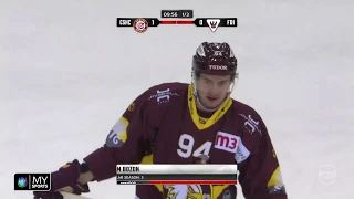 Genève-Servette HC - Fribourg-Gottéron 3-0 (2-0; 0-0; 1-0)